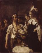 REMBRANDT Harmenszoon van Rijn The Beheading of John the Baptist oil painting artist